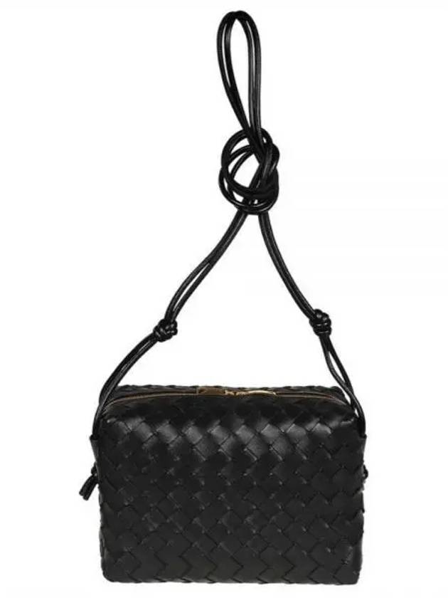 Loop Camera Small Cross Bag Black - BOTTEGA VENETA - BALAAN 2