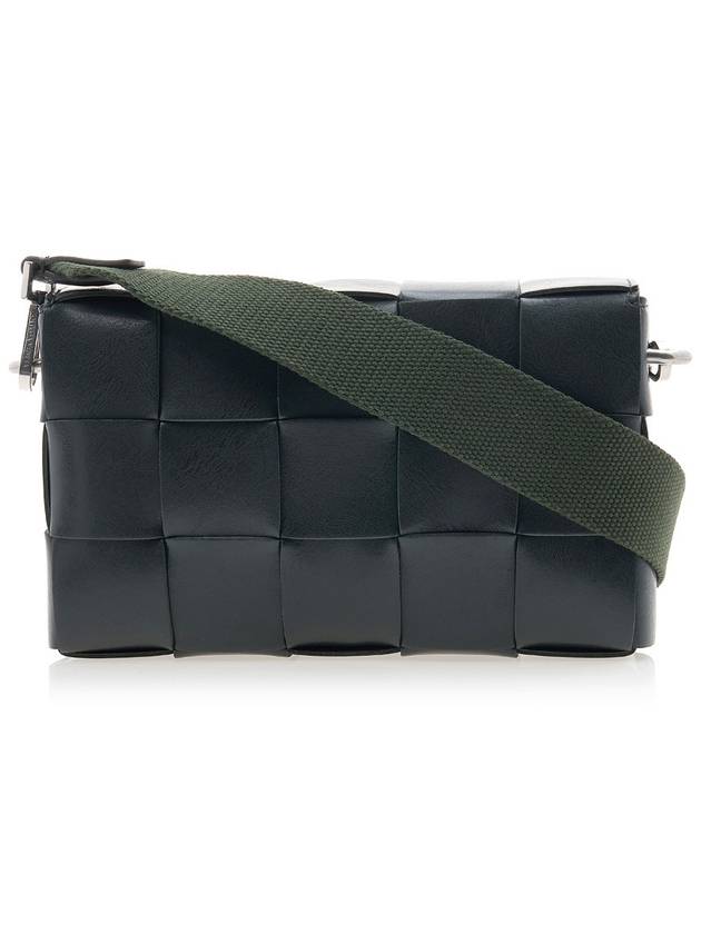 Cassette Versatile Strap Cross Bag Dark Green - BOTTEGA VENETA - BALAAN 4