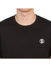 Parker Short Sleeve T-Shirt Black - BURBERRY - BALAAN 6