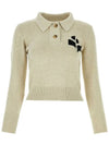 24SS NOLA logo polo knit PU0314FA A1X05E 02LY - ISABEL MARANT - BALAAN 2