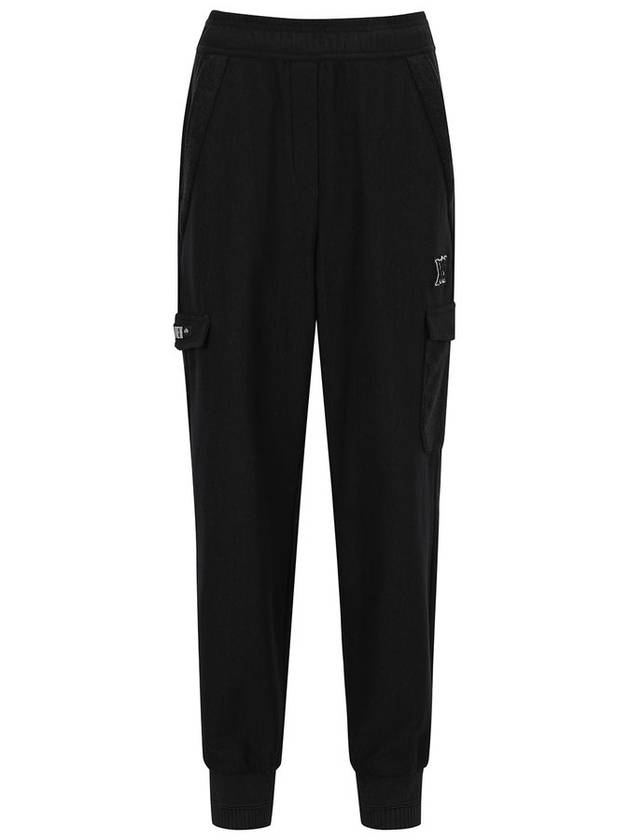 Official W FLEECE MIX SET UP JOGGER L PT BK - ANEWGOLF - BALAAN 1