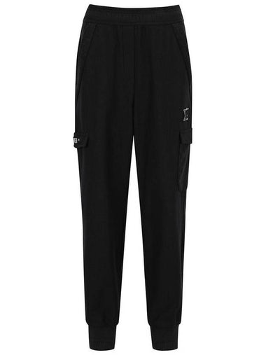 Official W FLEECE MIX SET UP JOGGER L PT BK - ANEWGOLF - BALAAN 1