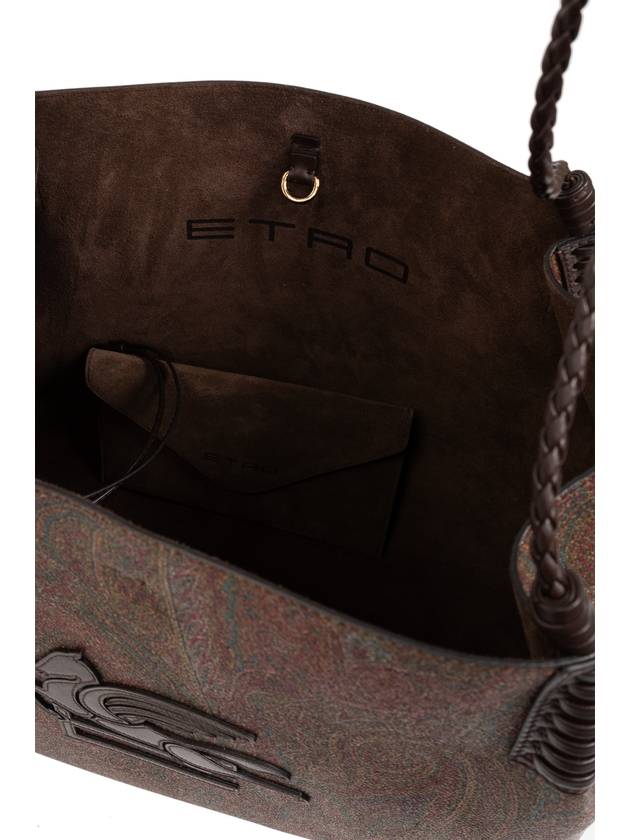 Paisley Libra Tote Bag Brown - ETRO - BALAAN 6