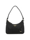 Re-Edition Saffiano Leather Mini Bag Black - PRADA - BALAAN.