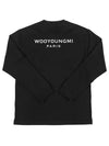 Back logo long sleeve t shirt black - WOOYOUNGMI - BALAAN 3