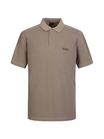 Cotton pique polo shirt 50510233 246 - BOSS - BALAAN 1