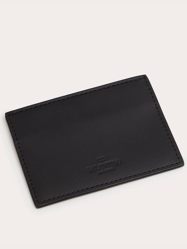 VLTN Logo Card Wallet Black - VALENTINO - BALAAN 6