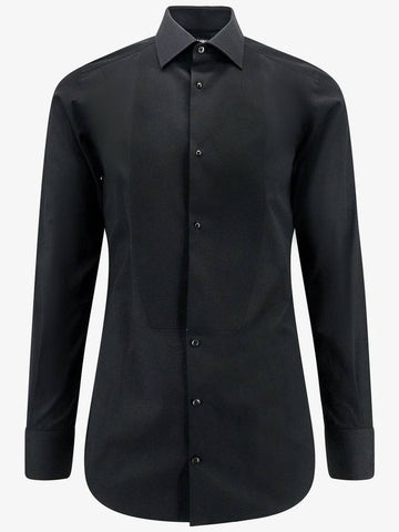 23 fw Cotton Shirt WITH FRONTAL PLASTRON G5EN5TFU5U8N0000 B0650450750 - DOLCE&GABBANA - BALAAN 1