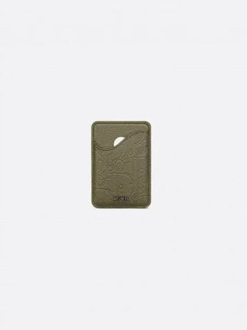 Saddlebag Magnetic Card Wallet 2ADCH168FLG H635 - DIOR - BALAAN 1