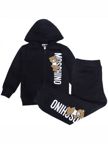 Kids Teddy Logo Setup Black HUK03M LDA27 60100 4 8Y 270763 1119464 - MOSCHINO - BALAAN 1