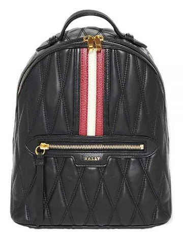 DAFFI quilted backpack black QT F170 1212169 - BALLY - BALAAN 1