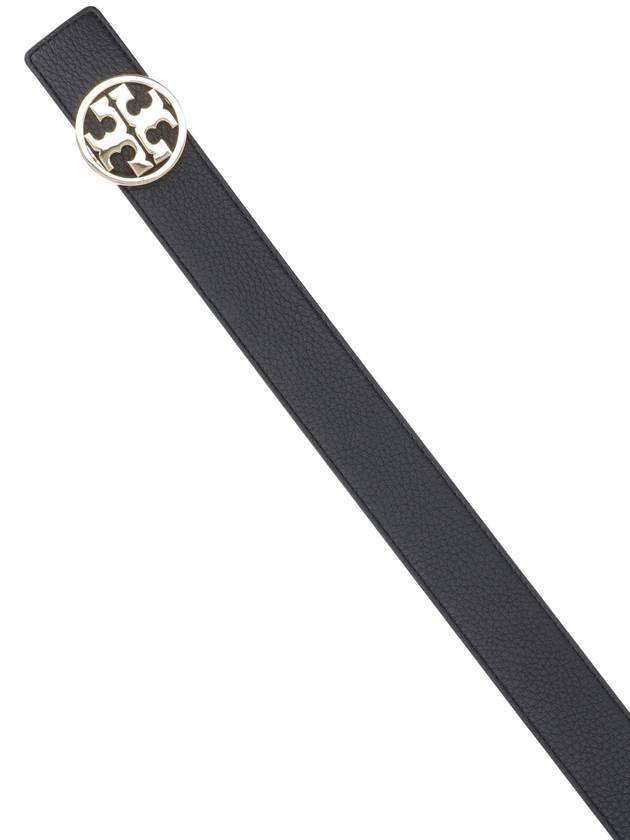 1.5" Miller Reversible Leather Belt Black Classic Cuoio - TORY BURCH - BALAAN 4