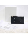 Signature Stitch Zipper Card Wallet Black - MAISON MARGIELA - BALAAN 8