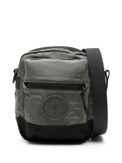 Logo Patch Cross Bag Green - STONE ISLAND - BALAAN 2