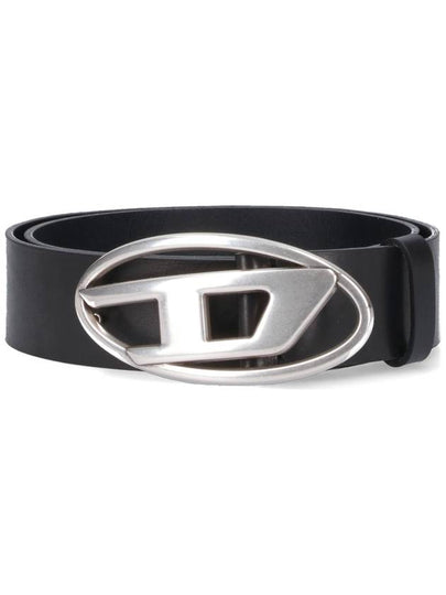 1DR D Buckle Leather Belt Black - DIESEL - BALAAN 2