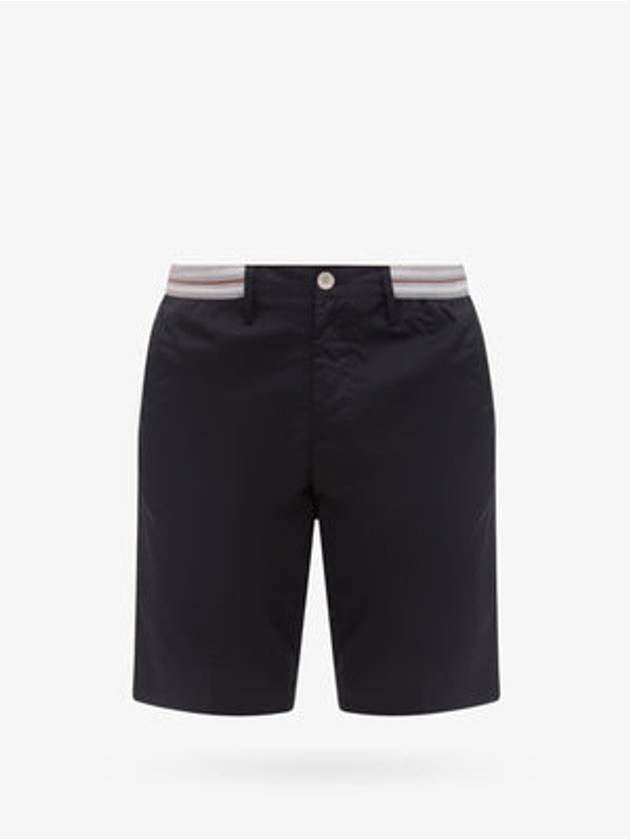 Waste RWB Trim High Shorts Navy - THOM BROWNE - BALAAN 3