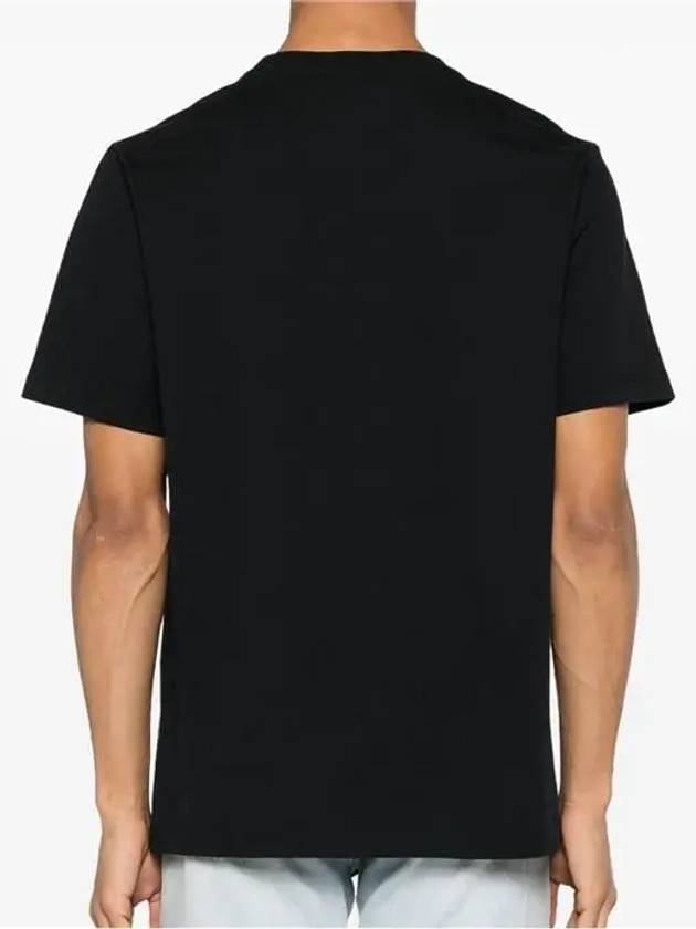 Handwriting Comfort Short Sleeve T-Shirt Black - MAISON KITSUNE - BALAAN 5