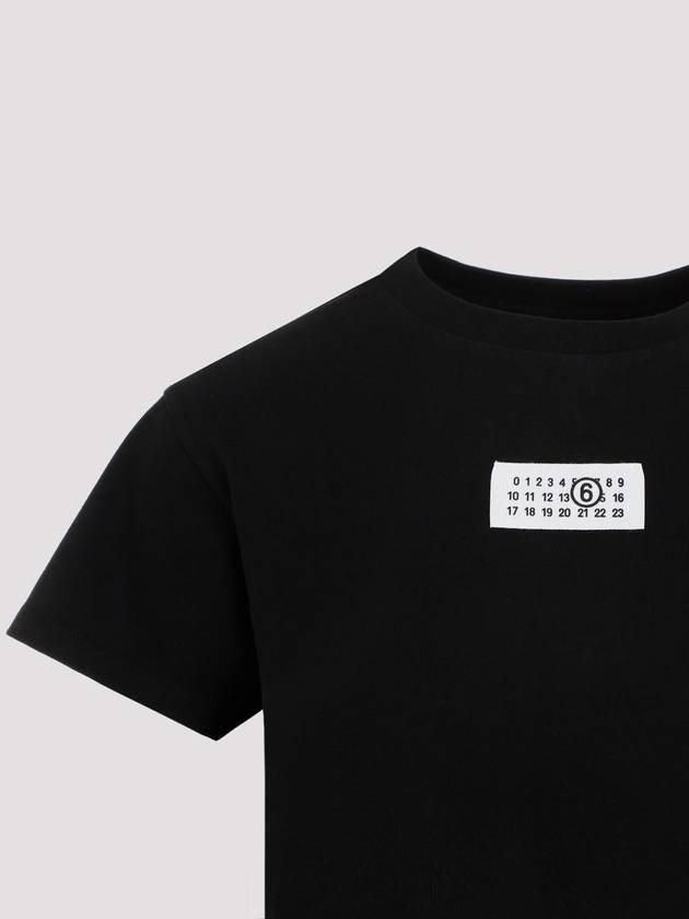 Logo Short Sleeve T-Shirt Black - MAISON MARGIELA - BALAAN 4