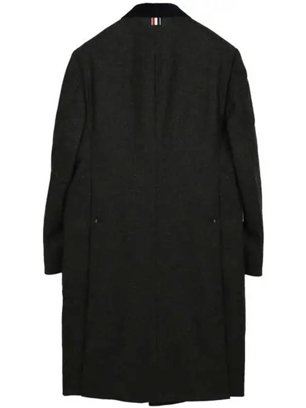 Classic Chesterfield Oversized Single Coat Green - THOM BROWNE - BALAAN 3