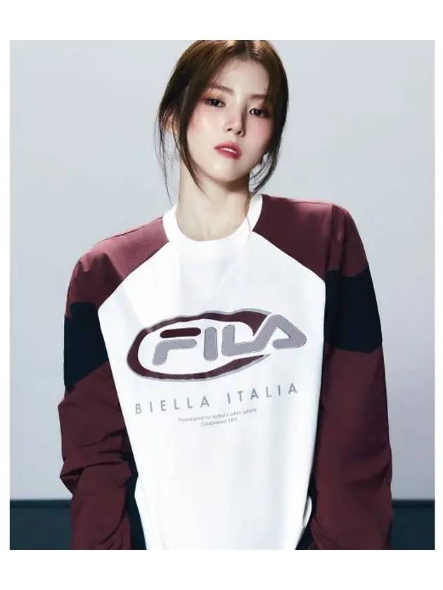 Color block woven sweatshirt FS2POG3105XWIN - FILA - BALAAN 1