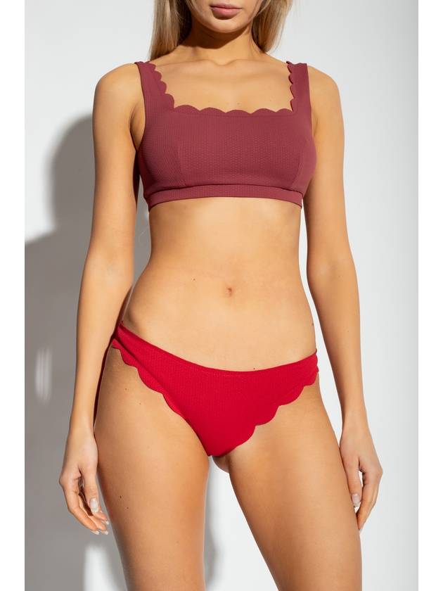 Marysia ‘Broadway’ Bikini Briefs, Women's, Burgundy - MARYSIA - BALAAN 4