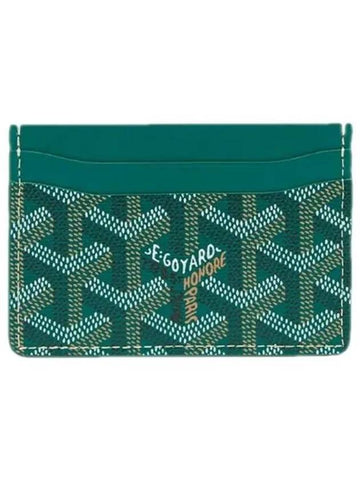 Saint Sulpice Card Holder Green APM107 09 - GOYARD - BALAAN 1