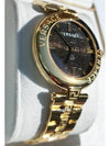 New Lady Black Dial Steel and Gold Plated Women's Watch - VERSACE - BALAAN 2