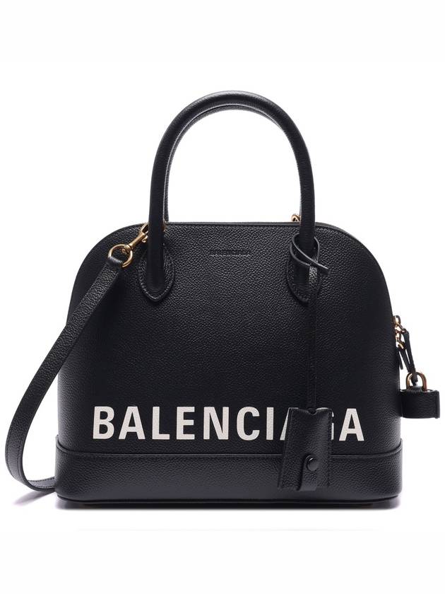 Ville Logo Tote Bag Black - BALENCIAGA - BALAAN 3