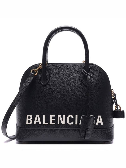 Ville Logo Tote Bag Black - BALENCIAGA - BALAAN 2