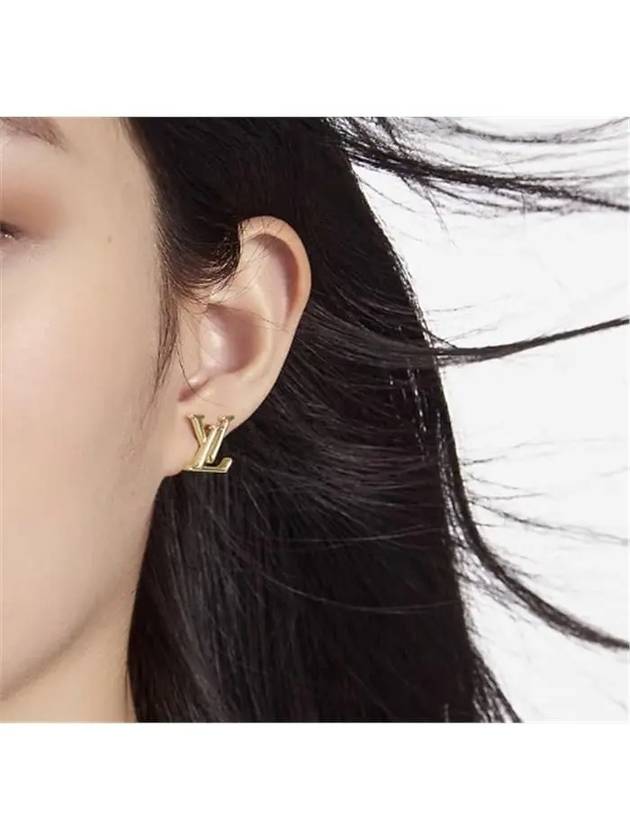 LV Iconic Earrings Gold - LOUIS VUITTON - BALAAN 5