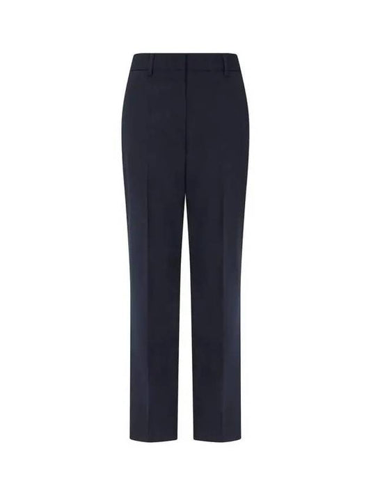 Women s Hidden Hook Tapered Wool Pants Navy 271755 - PAUL SMITH - BALAAN 1