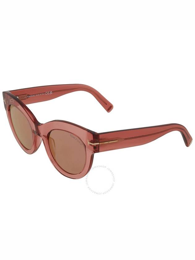 Eyewear Ruchilla Oversized Frame Sunglasses FT1063 - TOM FORD - BALAAN 4