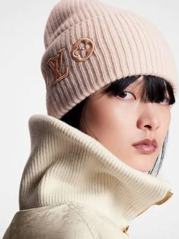 LV Headline Beanie Beige - LOUIS VUITTON - BALAAN 2