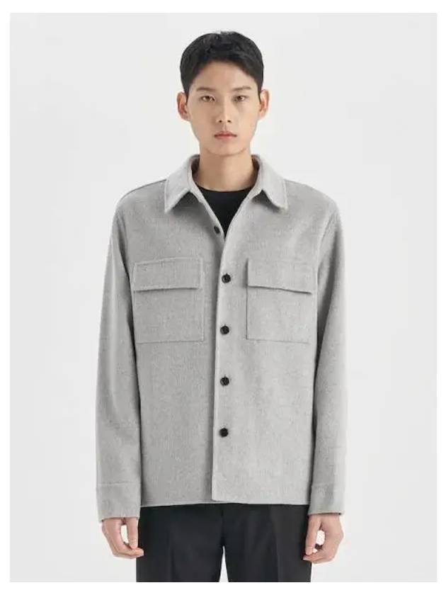 Men s Lux Divide Justin Jacket Light Gray Melange Domestic Product GM0023090467359 - THEORY - BALAAN 1