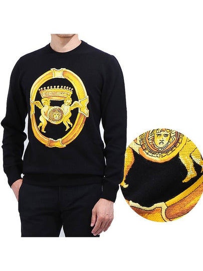 Medusa Print Sweatshirt Black - VERSACE - BALAAN 2