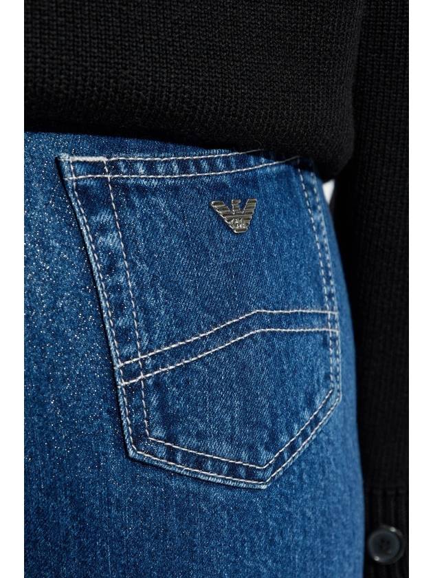 Emporio Armani Straight Leg Jeans, Women's, Blue - EMPORIO ARMANI - BALAAN 5