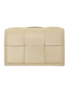 Intrecciato Flap Card Wallet Porridge - BOTTEGA VENETA - BALAAN 1