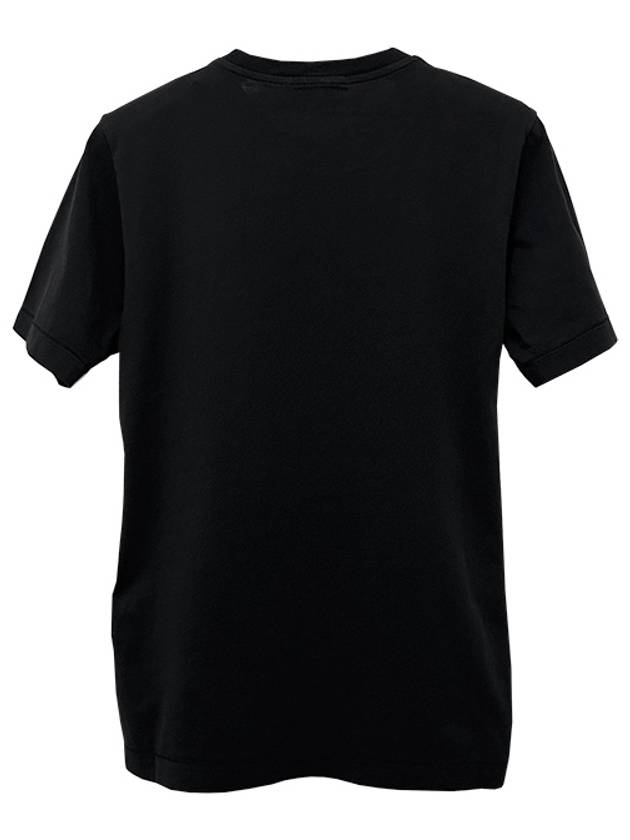 Kids Wappen Patch Short Sleeve T-Shirt Black - STONE ISLAND - BALAAN 3