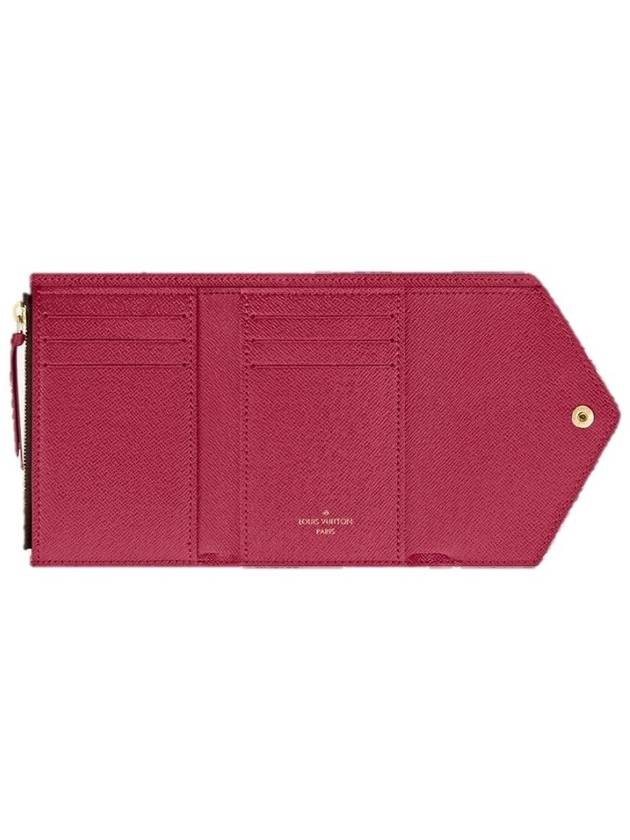 Victorine Monogram Half Wallet Fuchsia - LOUIS VUITTON - BALAAN 3