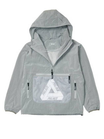 Mesh Pocket Shell Jacket Gray - PALACE - BALAAN 1