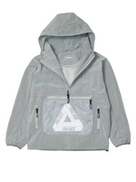 Mesh Pocket Shell Jacket Gray - PALACE - BALAAN 1