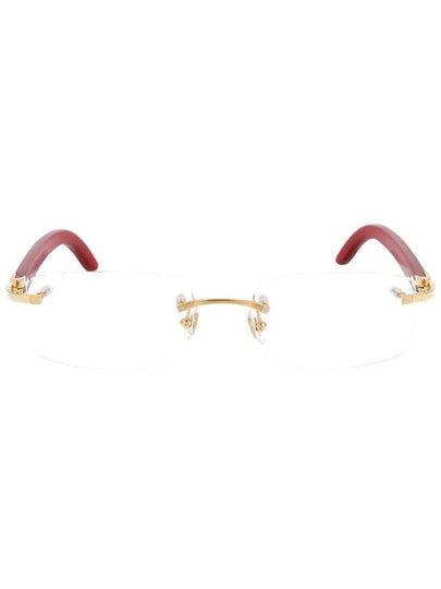 Sunglasses CT0052O 006 GOLD RED - CARTIER - BALAAN 2