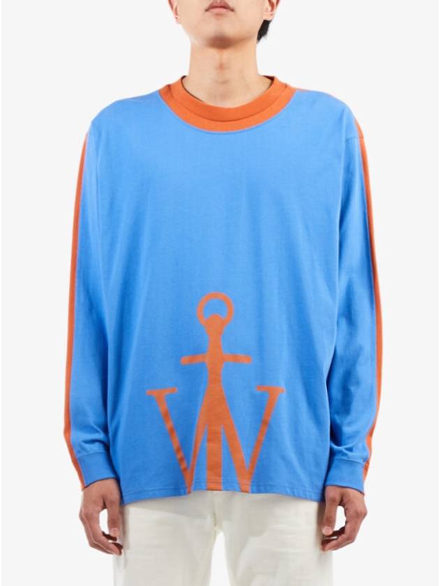 JW Anderson Anchor logo-print color-lock longsleeve - JW ANDERSON - BALAAN 1