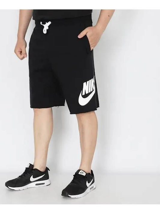 Men's Club Dri-Fit Alumni French Terry Shorts Black - NIKE - BALAAN 2