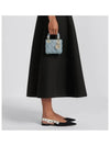 Lady Cannage Lambskin Micro Bag Cloud Blue - DIOR - BALAAN.