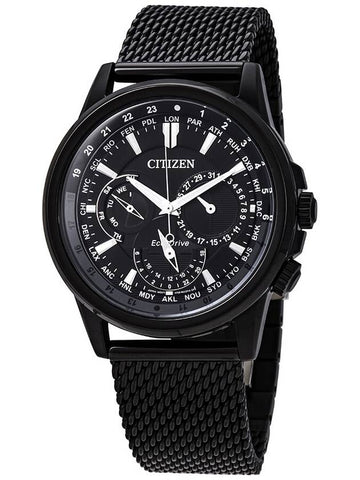 Citizen Eco-Drive Black Dial Men's Watch BU2025-76E - CITIZEN - BALAAN 1