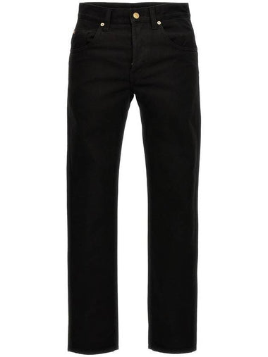 Horsebit Jeans Black - GUCCI - BALAAN 1