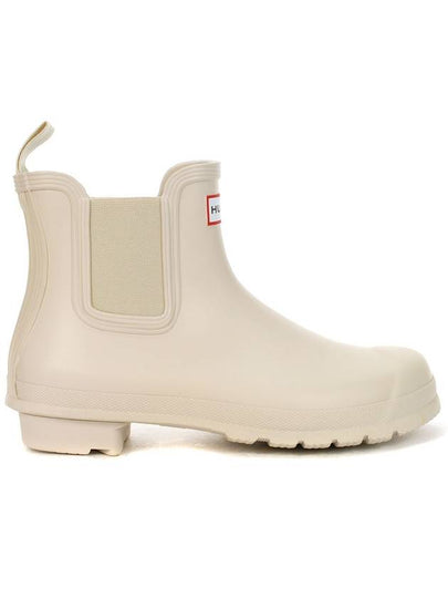 Women's Original Chelsea Rain Boots Beige - HUNTER - BALAAN 2