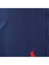 Embroidered Logo Drawstring Swim Shorts Navy - POLO RALPH LAUREN - BALAAN 5