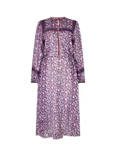 Greila Long Dress Purple - ISABEL MARANT - BALAAN 2